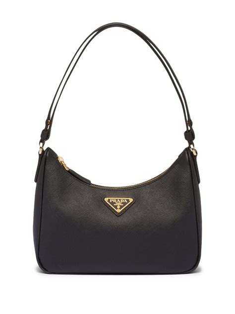 prada mini leather shoulder bag